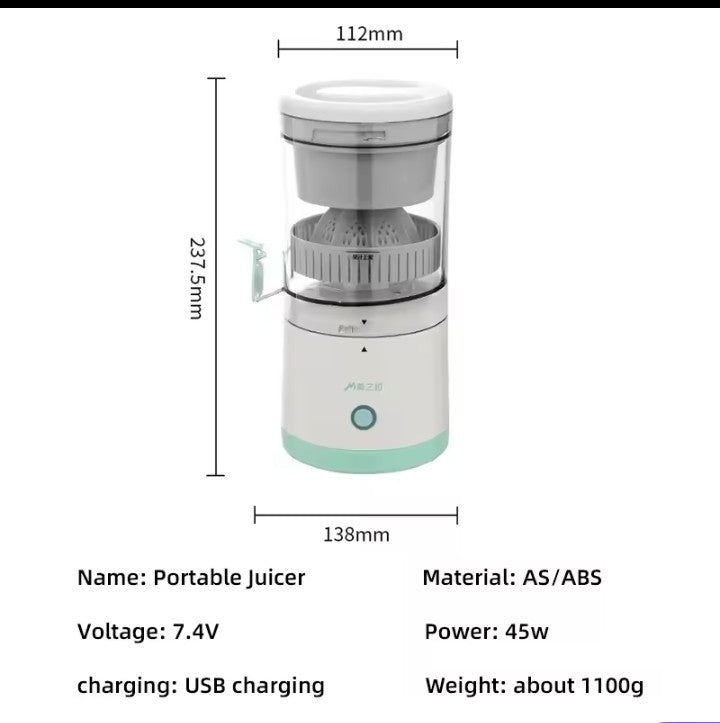 Presse agrumes rechargeable